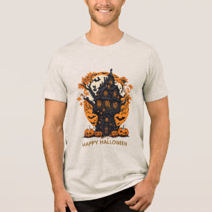 Halloween-Baum-T - Shirt für Männer