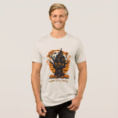 Halloween-Baum-T - Shirt für Männer (Vorderseite voll)