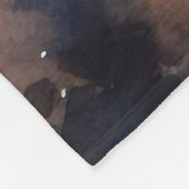 Halloween-Beagle mit Pumpkins Beängstigend Fleecedecke (Ecke)