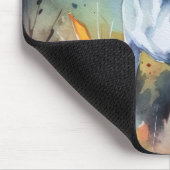 Halloween-Beagle mit Pumpkins Beängstigend Mousepad (Ecke)