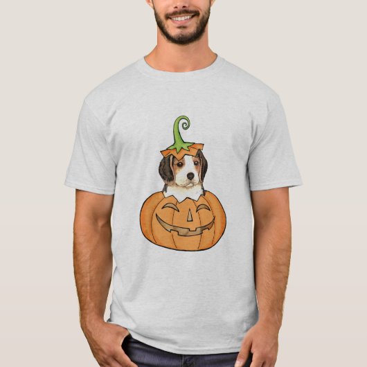 Halloween-Beagle T-Shirt (Vorderseite)