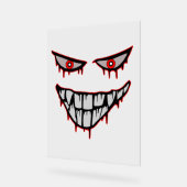 Halloween - Beängstigend Acrylschild (Winkel)