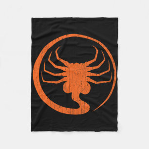 Halloween Beängstigend Alien Facehugger Horror Pum Fleecedecke