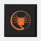 Halloween Beängstigend Alien Facehugger Horror Pum Magnet (Vorne)