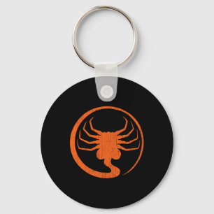 Halloween Beängstigend Alien Facehugger Horror Pum Schlüsselanhänger