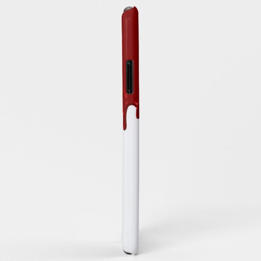 Halloween Beängstigend Blood Red Tropfens Bloody Case-Mate iPhone Hülle (Hinten/Rechts)