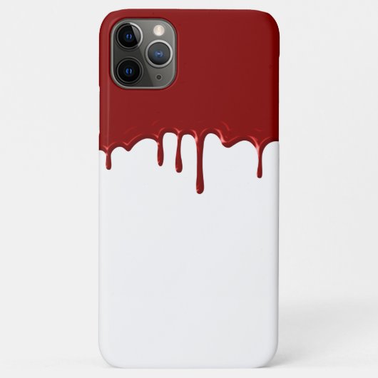 Halloween Beängstigend Blood Red Tropfens Bloody Case-Mate iPhone Hülle (Rückseite)