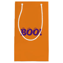 Halloween Beängstigend Boo! Augen lila orange Leck