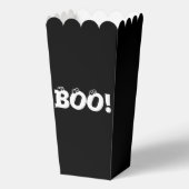Halloween Beängstigend Boo! Augen Schwarz-weiße Le Geschenkschachtel (Vorderseite)