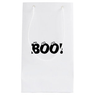 Halloween Beängstigend Boo! Augen Schwarz-weiße Le Kleine Geschenktüte