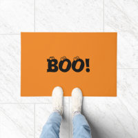 Halloween Beängstigend Boo! Augenbrauen schwarz-or