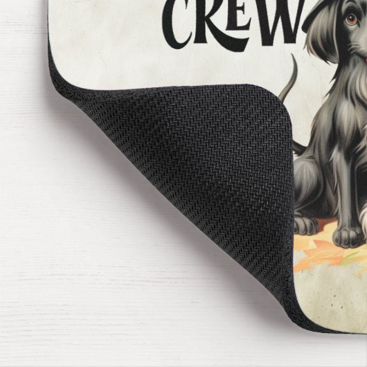 Halloween Beängstigend Boo Hogs Crew Orange Pumpki Mousepad (Ecke)