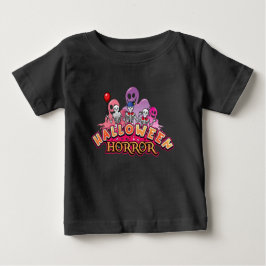 Halloween Beängstigend Clowns Horror Baby T-shirt