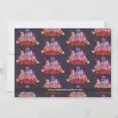 Halloween Beängstigend Clowns Horror Einladung (Rückseite)