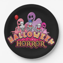 Halloween Beängstigend Clowns Horror Paper Teller