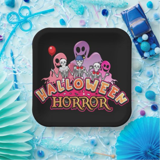 Halloween Beängstigend Clowns Horror Pappteller (Party)