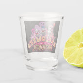 Halloween Beängstigend Clowns Horror Schnapsglas (Rückseite)