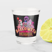 Halloween Beängstigend Clowns Horror Schnapsglas (Vorderseite)