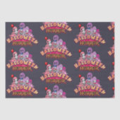 Halloween Beängstigend Clowns Horror Seidenpapier (Vorderseite)