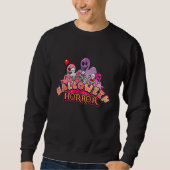 Halloween Beängstigend Clowns Horror Sweatshirt (Vorderseite)