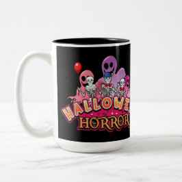 Halloween Beängstigend Clowns Horror Zweifarbige Tasse