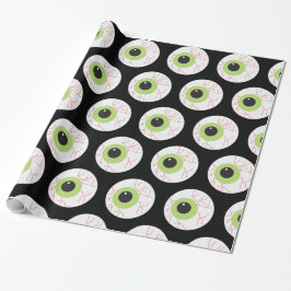 Halloween Beängstigend Eyeball Geschenkpapier