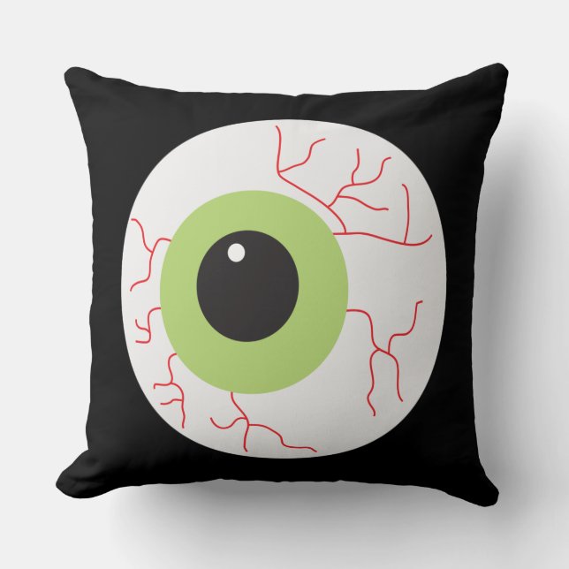 Halloween Beängstigend Eyeball Kissen (Vorderseite)