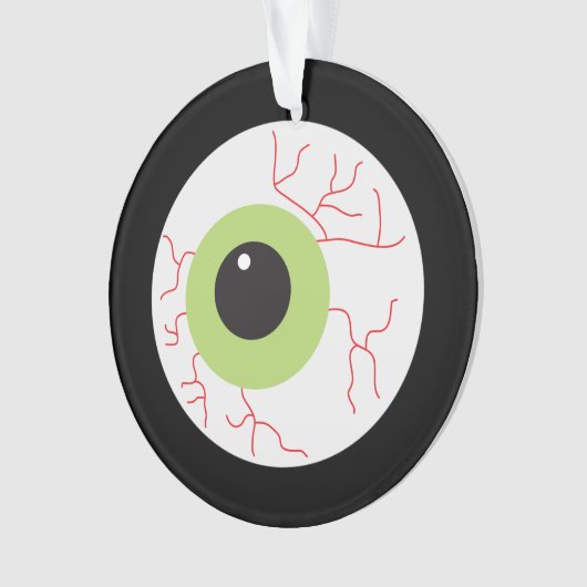 Halloween Beängstigend Eyeball Ornament (Vorderseite)