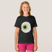 Halloween Beängstigend Eyeball T-Shirt (Vorne ganz)
