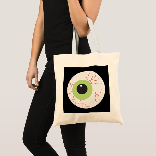 Halloween Beängstigend Eyeball Tragetasche (Vorderseite (Produkt))