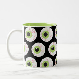 Halloween Beängstigend Eyeball Zweifarbige Tasse