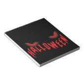 Halloween Beängstigend Eyes Notizblock (angewinkelt)