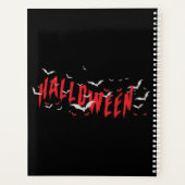 Halloween Beängstigend Eyes Planer (Rückseite)