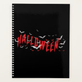 Halloween Beängstigend Eyes Planer (Vorderseite)