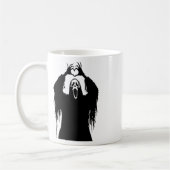 Halloween Beängstigend Face Horror Poster Kaffeetasse (Links)