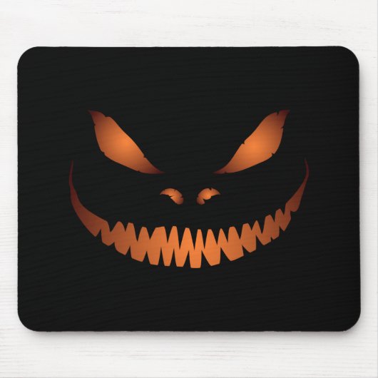 Halloween Beängstigend Face Mouse Pad Mousepad (Vorne)