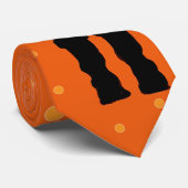 Halloween Beängstigend Frankenstein Raven Krawatte (Gerollt)