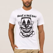 HALLOWEEN BEÄNGSTIGEND FUNNY CLOWN T - SHIRT (Vorderseite)