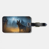 Halloween Beängstigend Gepäckanhänger (Rückseite horizontal)