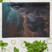 Halloween Beängstigend Geschirrtuch (Gefaltet)