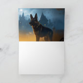 Halloween Beängstigend Karte (Innenseite)