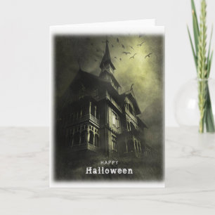 Halloween-beängstigend Karte