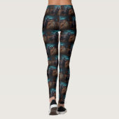 Halloween Beängstigend Leggings (Rückseite)