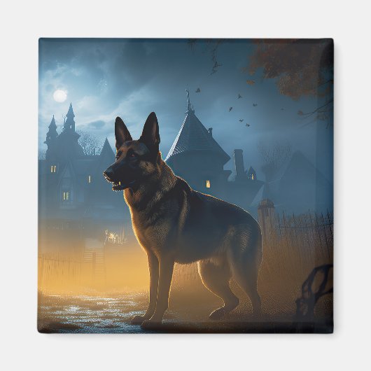 Halloween Beängstigend Magnet (Vorne)