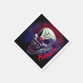 Halloween Beängstigend Monster Clown Serviette (Ecke)
