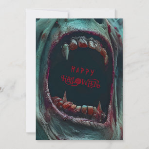 HALLOWEEN BEÄNGSTIGEND MONSTER COSTUME PARTY EINLADUNG