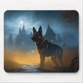 Halloween Beängstigend Mousepad (Vorne)
