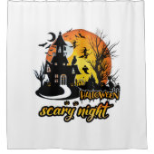 Halloween Beängstigend Night Duschvorhang (Vorderseite)