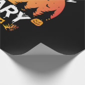 Halloween Beängstigend Night Geburtstag Geschenkpapier (Ecke)