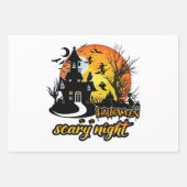 Halloween Beängstigend Night Geschenkpapier Set (Vorderseite 3)